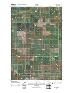 Mott North 2011 topographic map thumbnail