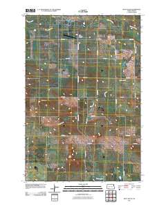Mott South 2011 topographic map thumbnail