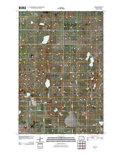 Lehr 2011 topographic map thumbnail