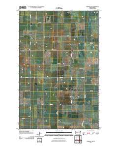 Parshall SE 2011 topographic map thumbnail