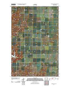 Parshall SW 2011 topographic map thumbnail