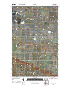 Rennie Lake 2011 topographic map thumbnail