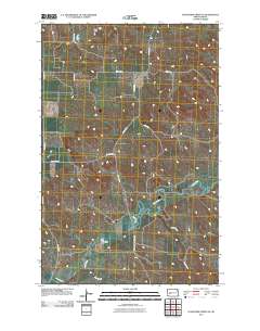 Schaffner Creek NE 2011 topographic map thumbnail