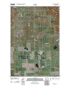 Selfridge 2011 topographic map thumbnail