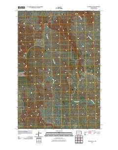 Selfridge SE 2011 topographic map thumbnail