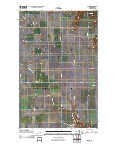 Milton 2011 topographic map thumbnail