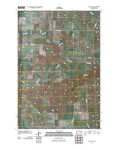 Round Top 2011 topographic map thumbnail