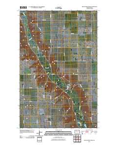 Mouse River Park 2011 topographic map thumbnail