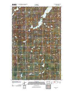 Plaza NW 2011 topographic map thumbnail