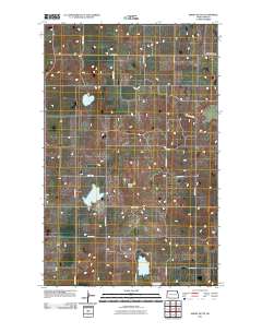 Smoky Butte 2011 topographic map thumbnail