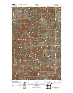 Stockyard Creek 2011 topographic map thumbnail