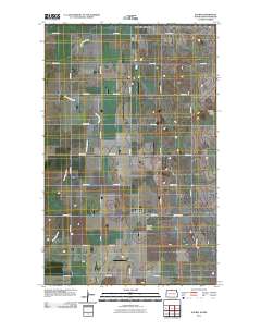 Souris 2011 topographic map thumbnail