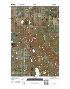 Wagon Wheel Hill 2011 topographic map thumbnail