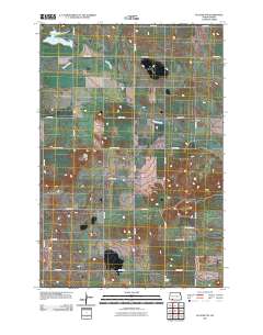 Plum Butte 2011 topographic map thumbnail