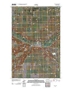 Velva 2011 topographic map thumbnail