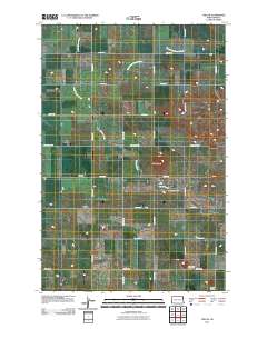 Thelan 2011 topographic map thumbnail