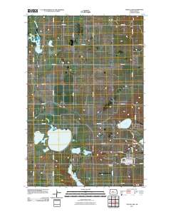 Turtle Lake 2011 topographic map thumbnail