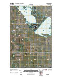 Upham 2011 topographic map thumbnail