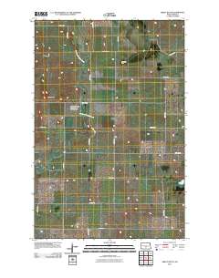 Sibley Butte 2011 topographic map thumbnail