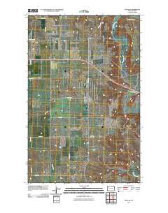 Tioga SE 2011 topographic map thumbnail