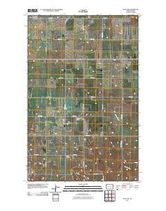 Tioga SW 2011 topographic map thumbnail