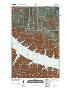 Sanish SE 2011 topographic map thumbnail