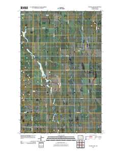Snyder Lake 2011 topographic map thumbnail