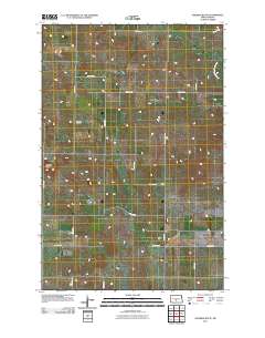 Solberg Butte 2011 topographic map thumbnail