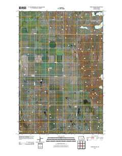 Streeter SW 2011 topographic map thumbnail