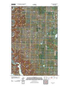 Rat Lake 2011 topographic map thumbnail