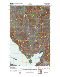 Rat Lake SE 2011 topographic map thumbnail