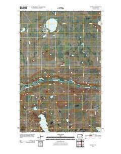 Warwick 2011 topographic map thumbnail