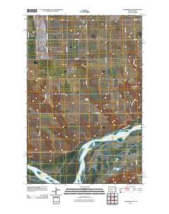 Washburn SW 2011 topographic map thumbnail