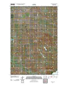 Tappen SE 2011 topographic map thumbnail