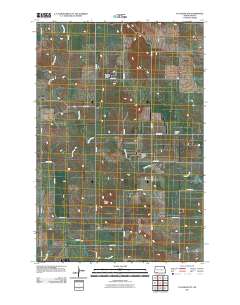 Taylor Butte 2011 topographic map thumbnail