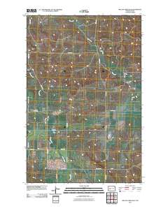 Willow Creek East 2011 topographic map thumbnail