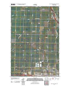 West Fargo North 2011 topographic map thumbnail