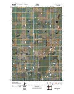 Wimbledon NE 2011 topographic map thumbnail