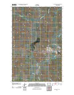 Watford City 2011 topographic map thumbnail