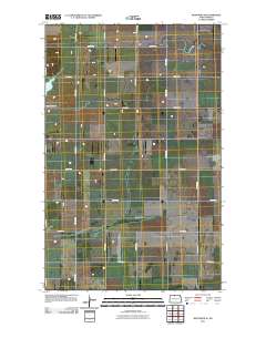 Westhope SE 2011 topographic map thumbnail
