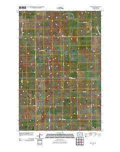 Wing SW 2011 topographic map thumbnail