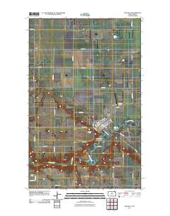 Walhalla 2011 topographic map thumbnail