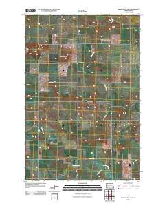 White Butte East 2011 topographic map thumbnail