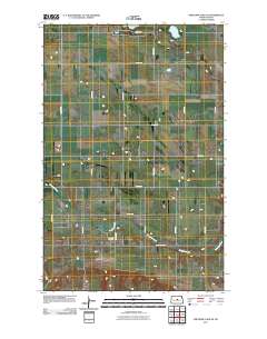 Sheyenne Lake NE 2011 topographic map thumbnail