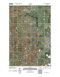Streeter Flats 2011 topographic map thumbnail
