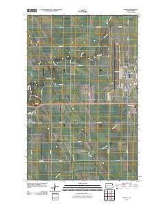 Arvilla 2011 topographic map thumbnail
