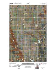Hanks Corner 2011 topographic map thumbnail