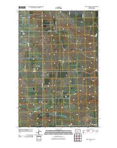 Fort Clark NE 2011 topographic map thumbnail