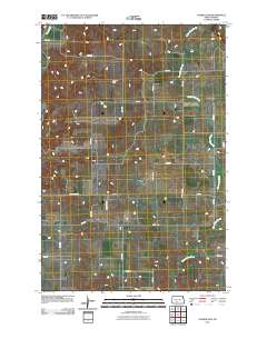 Nygren Dam 2011 topographic map thumbnail