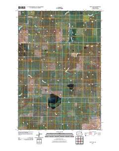 Mott SW 2011 topographic map thumbnail